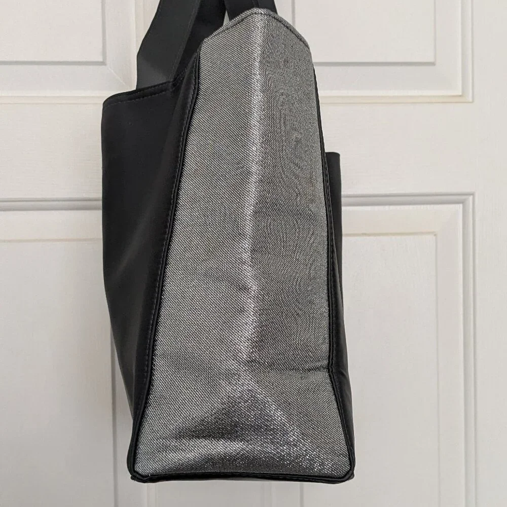 Coach Women's Tote Bag Shoulder Bag Purese Black/Gray